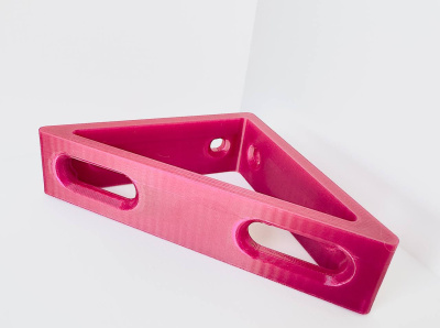 Уголок под крепеж. 3д печать